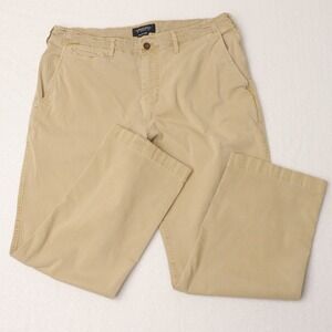 American Eagle Extreme Flex Chino Pants Men's 35x26 Khakis Relaxed Straight